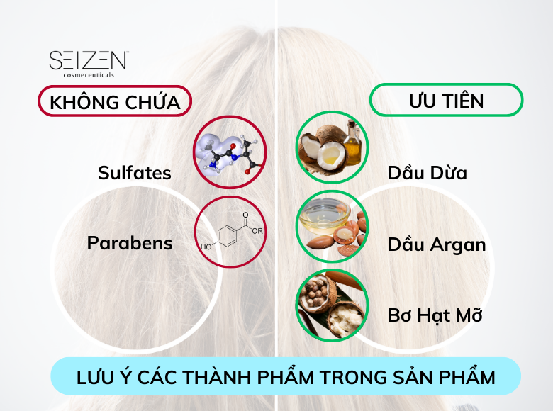 Chọn sản phẩm phù hợp để chăm sóc tóc khô xơ, gãy rụng