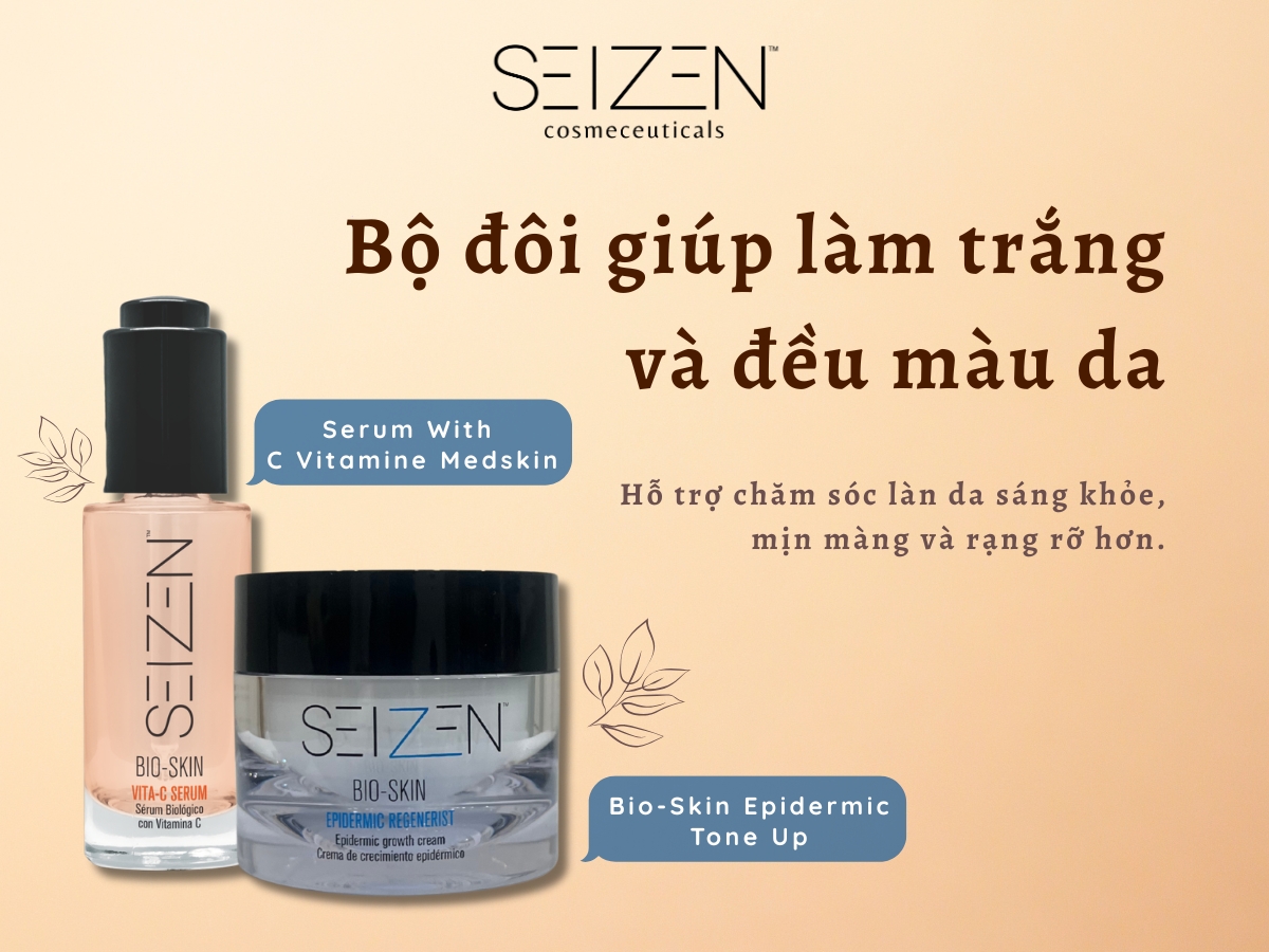Sản phẩm giúp làm trắng và đều màu da 